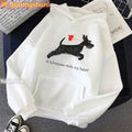 ⭐ Golden Retriever Hoodie Damen | Just A Girl Who Loves | Hundemama Geschenk