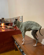 ⭐ Hundepullover mit Rollkragen | High-Neck Woll-Strick | Extra Warm S-XXXL | fellundmasche