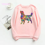 Women Funny Dog Lover Hoodies A Schnauzer Stole My Heart Graphic Print Sweatshirt Harajuku Kawaii Winter/Spring/Autumn Clothes