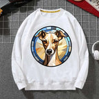 ⭐ Greyhound Hoodie Damen | Crazy Greyhound Lady | Harajuku Streetwear Pullover