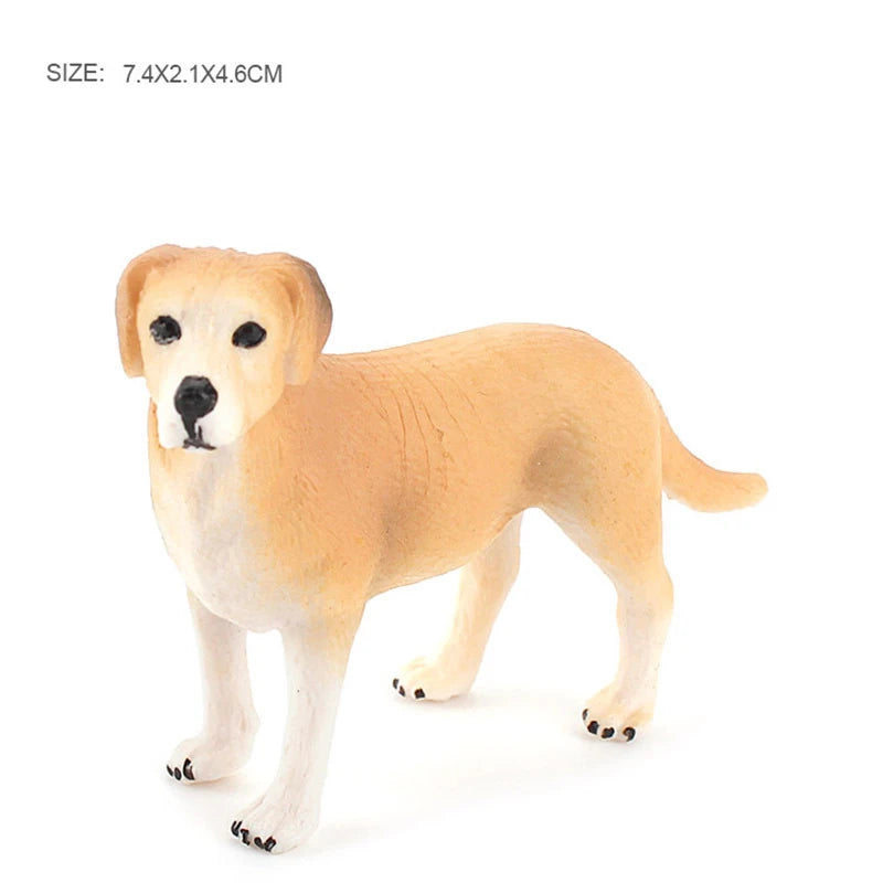 ⭐ Miniatur Hundefigur Deko | Realistische PVC Figur für Bonsai Auto & Schreibtisch