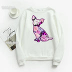 Women Funny Dog Lover Hoodies A Schnauzer Stole My Heart Graphic Print Sweatshirt Harajuku Kawaii Winter/Spring/Autumn Clothes