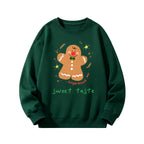 ⭐ Weihnachts Hoodie Lebkuchenmann | Baumwolle Sportlich | Unisex Damen Herren & Teens