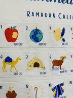 ⭐Personalisierter Ramadan Kalender | 30 Tage Countdown Wandbehang | Islamisches Kinder Geschenk