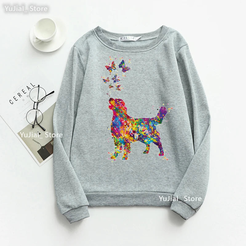 Women Funny Dog Lover Hoodies A Schnauzer Stole My Heart Graphic Print Sweatshirt Harajuku Kawaii Winter/Spring/Autumn Clothes