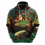 ⭐ 3D Santa Hoodie Familie | Weihnachtsmann Pullover für Kinder & Erwachsene | XS-6XL