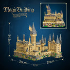 ⭐ Magic Castle Micro Blocks | 6000+ Teile Schloss Bausatz | Mini Steine Modellbau | Kein Standard!