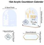 Ramadan Countdown Calendar Eid Mubarak Ornament Ramadan Decoration 2026 For Home Ramadan Kareem Islamic Muslim Party Decor Gifts
