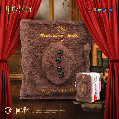 ⭐Harry Potter Monsterbuch der Monster Plüsch | Kuscheliges Kissen & Anhänger | Magisches Geschenk