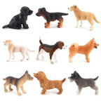 ⭐ Miniatur Hundefigur Deko | Realistische PVC Figur für Bonsai Auto & Schreibtisch