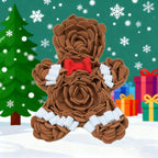 ⭐ Schnüffelteppich Hund Weihnachten | Lebkuchenmann Suchspiel | Anti-Schling Matte