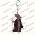 Fashion Islam Muslim Girl Woman Keychains for Accessories Bag Ramadan Eid Mubarak Hijab Keyrings Jewelry Fans Feminism Gifts
