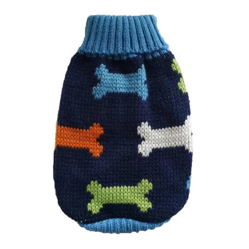 ❄️Warm Knitted Pet Sweater — Soft Winter Clothes for Small & Medium Dogs