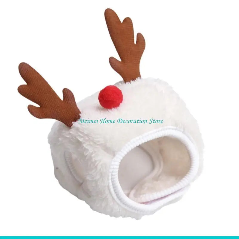 ⭐ Weihnachtsbaum Mütze für Hunde & Katzen | Lustiges Kostüm mit Stern | Weich & Fotogen