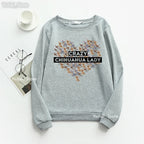Women Funny Dog Lover Hoodies A Schnauzer Stole My Heart Graphic Print Sweatshirt Harajuku Kawaii Winter/Spring/Autumn Clothes
