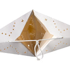 Hollow Star Hanging Pendant Light Eid Mubarak Ramadan Kareem Decoration 2024 paper Lantern Islamic Muslim Party Supplies wedding