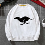 ⭐ Greyhound Hoodie Damen | Crazy Greyhound Lady | Harajuku Streetwear Pullover