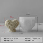 ⭐3D Silikonform Herz-Rose | Kerzen & Seifen Gießform | DIY Backzubehör & Resin