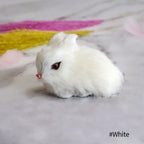 ⭐ Realistische Tierfigur Deko | Katze Fuchs Eule Hase mit Fell | Simulation Modell | Deko