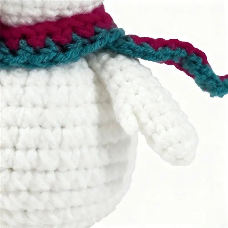 BSEVB-Christmas Snowman Crochet Kit For Adults With Yarn Hook, Video Tutorials& Easy Craft Supplies For Women