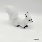 ⭐ Realistische Tierfigur Deko | Katze Fuchs Eule Hase mit Fell | Simulation Modell | Deko