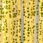 LED String Lights 2M/5M/10M Maple Leaf Wedding Garland Christmas Fairy Light for Home Bedroom Wall Patio Ramadan Decoration 2025