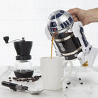 ⭐Star Wars R2-D2 Kaffeebereiter | 960ml French Press | Roboter Kanne Edelstahl