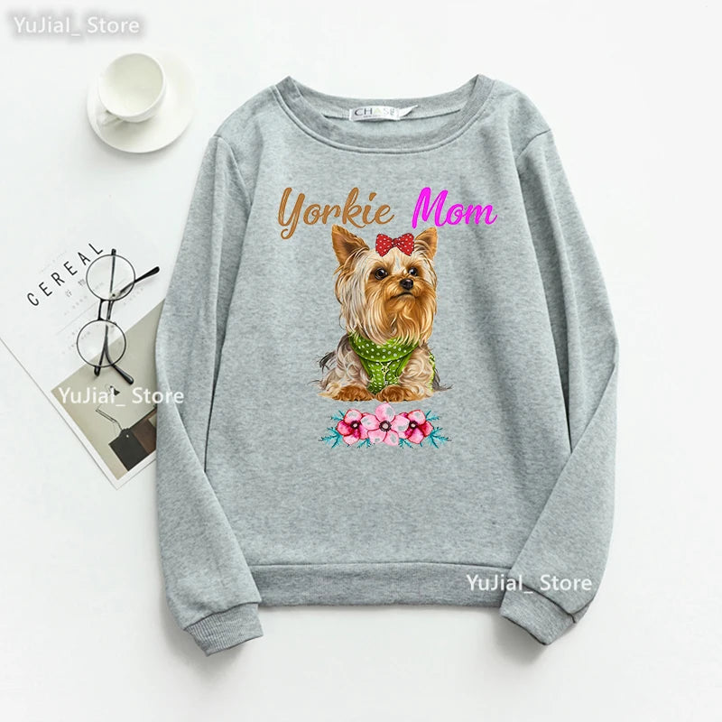 Women Funny Dog Lover Hoodies A Schnauzer Stole My Heart Graphic Print Sweatshirt Harajuku Kawaii Winter/Spring/Autumn Clothes