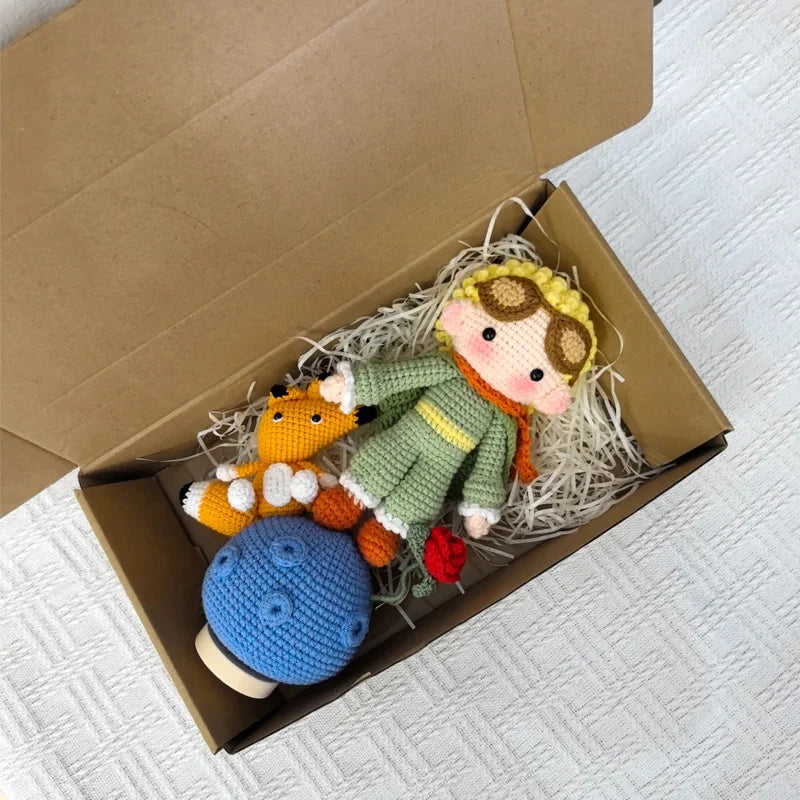 ⭐Gehäkelter Prinz Schlüsselanhänger | Amigurumi Puppe | Taschenanhänger