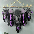 5pcs/set Dream Catchers Boho Home Decor Macrame Dream Catchers Wall Hangings Moon Ramadan Dreamcatcher Kids Nursery Ornament