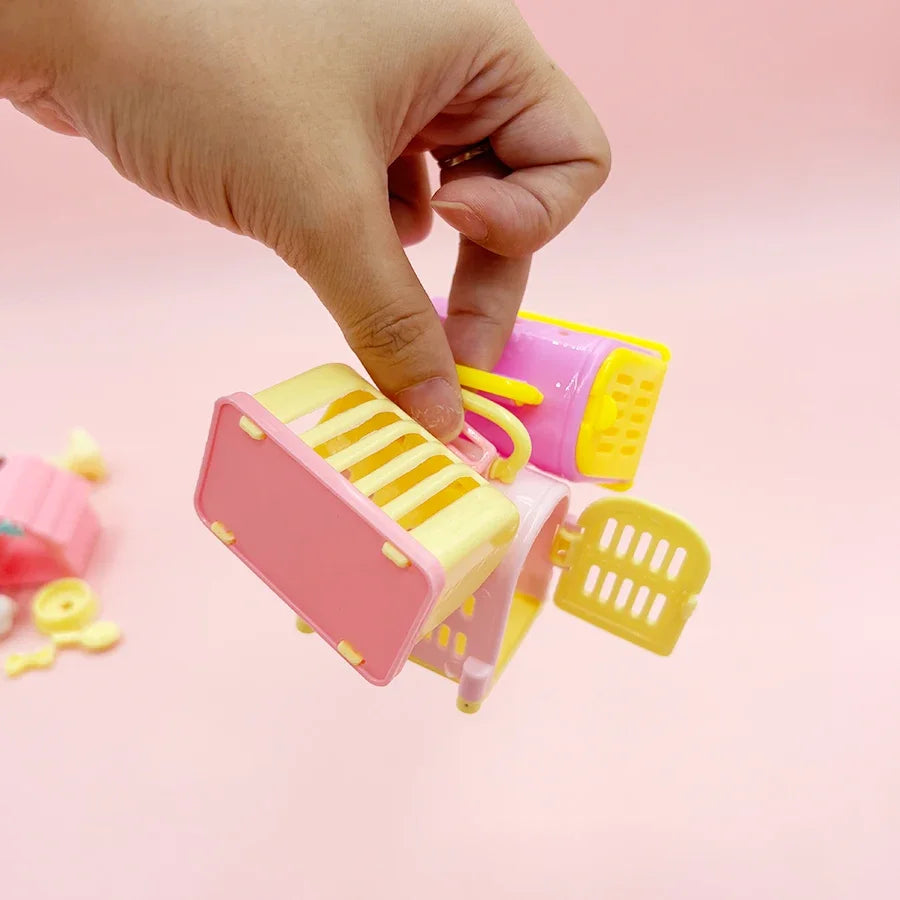 ⭐ Puppenhaus Zubehör Haustiere | Mini Hund & Katze 1:12 | Kawaii Spielzeug Set ab 3J