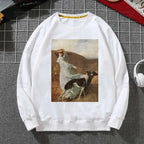 ⭐ Greyhound Hoodie Damen | Crazy Greyhound Lady | Harajuku Streetwear Pullover