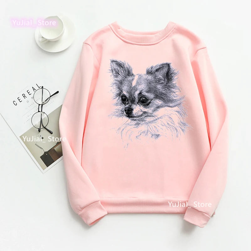 Women Funny Dog Lover Hoodies A Schnauzer Stole My Heart Graphic Print Sweatshirt Harajuku Kawaii Winter/Spring/Autumn Clothes