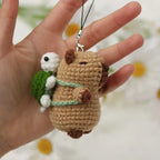 ⭐ DIY Häkelset Capybara | Anfänger Amigurumi Kit | Wasserschwein mit Video & Garn