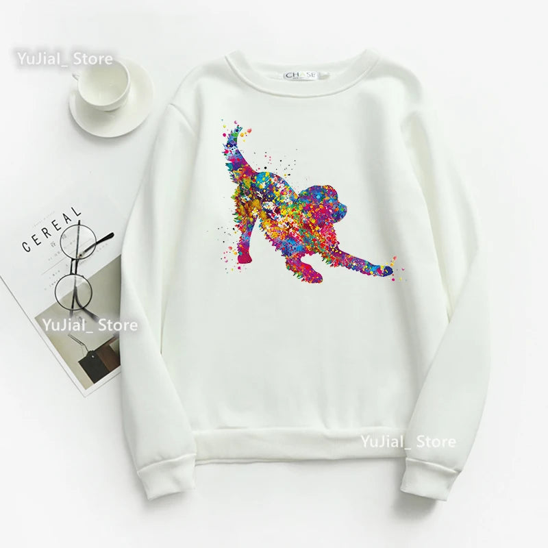 Women Funny Dog Lover Hoodies A Schnauzer Stole My Heart Graphic Print Sweatshirt Harajuku Kawaii Winter/Spring/Autumn Clothes