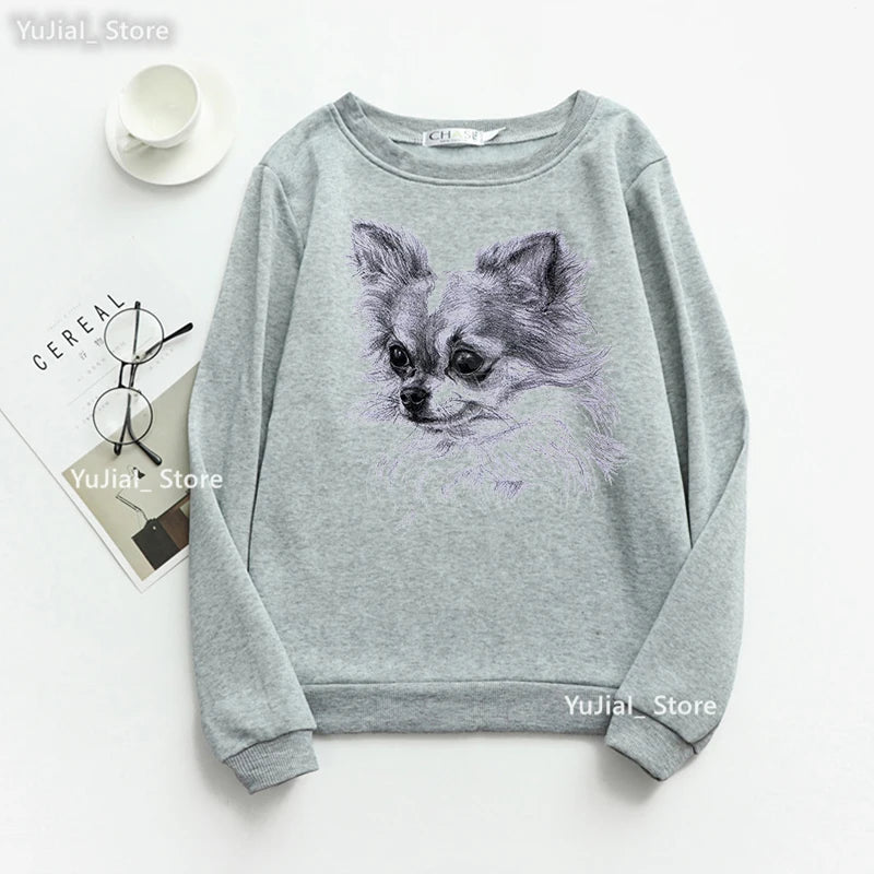 Women Funny Dog Lover Hoodies A Schnauzer Stole My Heart Graphic Print Sweatshirt Harajuku Kawaii Winter/Spring/Autumn Clothes