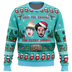⭐ Ugly Christmas Sweatshirt Cartoon Anime | Warmer Fleece Pullover | Unisex | Fällt klein aus