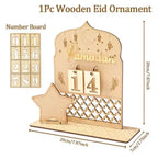Ramadan Countdown Calendar Eid Mubarak Ornament Ramadan Decoration 2026 For Home Ramadan Kareem Islamic Muslim Party Decor Gifts