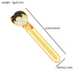 ⭐ Metall Lesezeichen "Magie" | Zauberer Buchzeichen | Geschenk für Lehrer & Schüler