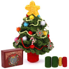 ⭐ DIY Häkelset Weihnachten | Baumwollgarn Starter Kit | Anfänger Komplettset | Deko