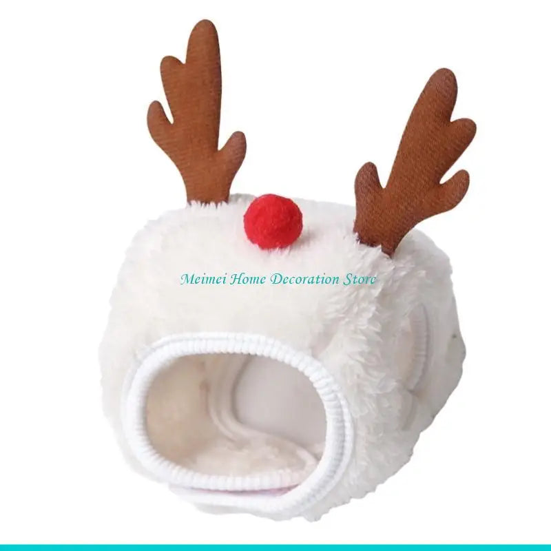 ⭐ Weihnachtsbaum Mütze für Hunde & Katzen | Lustiges Kostüm mit Stern | Weich & Fotogen