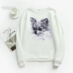 Women Funny Dog Lover Hoodies A Schnauzer Stole My Heart Graphic Print Sweatshirt Harajuku Kawaii Winter/Spring/Autumn Clothes