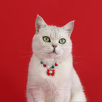 ⭐ Weihnachts Halsband für Katzen & kleine Hunde | Luxus Deko Necklace | Festlicher Schmuck
