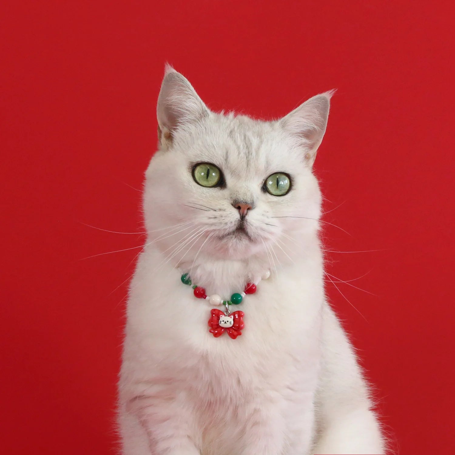 ⭐ Weihnachts Halsband für Katzen & kleine Hunde | Luxus Deko Necklace | Festlicher Schmuck