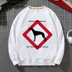 ⭐ Greyhound Hoodie Damen | Crazy Greyhound Lady | Harajuku Streetwear Pullover