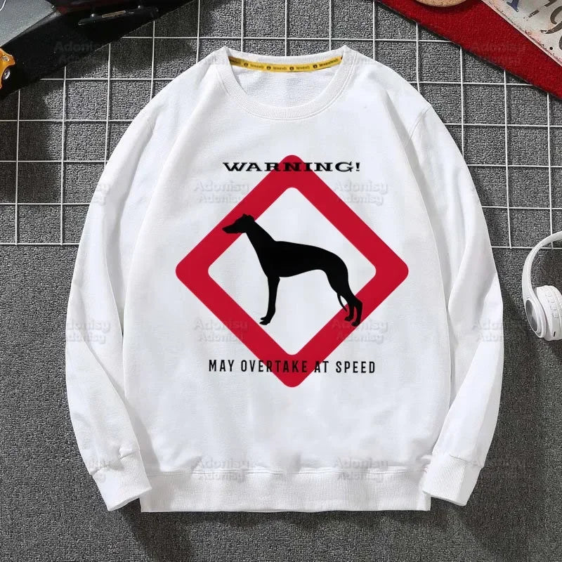 ⭐ Greyhound Hoodie Damen | Crazy Greyhound Lady | Harajuku Streetwear Pullover