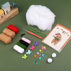 ⭐ DIY Häkelset Weihnachten | Baumwollgarn Starter Kit | Anfänger Komplettset | Deko