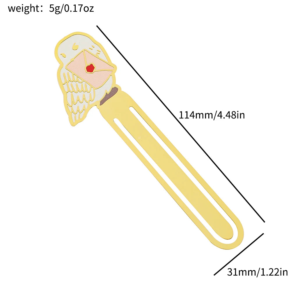 ⭐ Metall Lesezeichen "Magie" | Zauberer Buchzeichen | Geschenk für Lehrer & Schüler