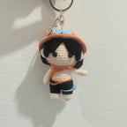 Handmade Crochet Anime Characters Keychain Perfect Gift Doll Key Ring Pendant Kawaii Figure Decoration Gift