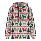 ⭐ Ugly Christmas Hoodie Damen & Herren | 3D Druck Weihnachtspullover | Lustig & Bunt